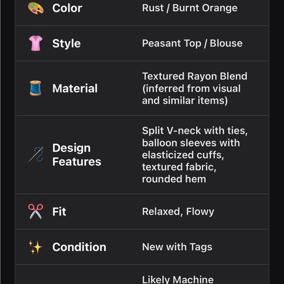 Como Blu Tie-Neck Peasant Blouse - Picture 12 of 14